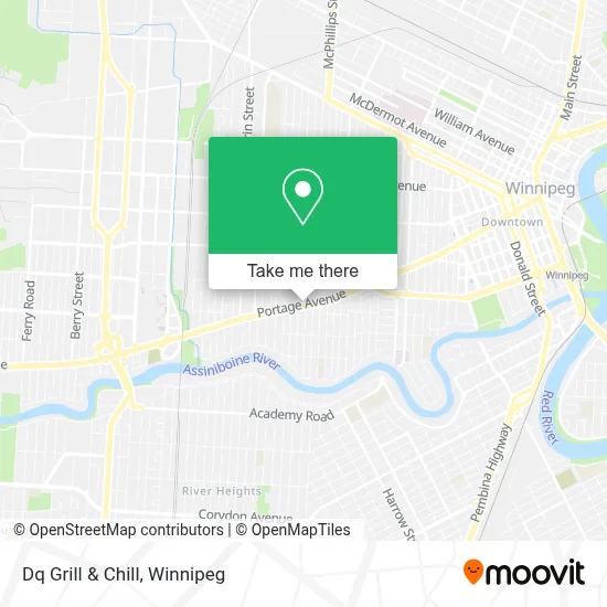 Dq Grill & Chill map