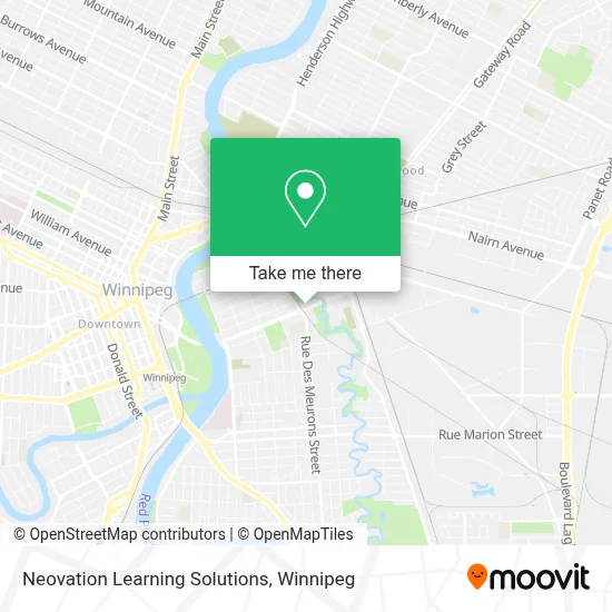 Neovation Learning Solutions map