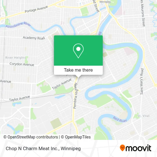 Chop N Charm Meat Inc. map