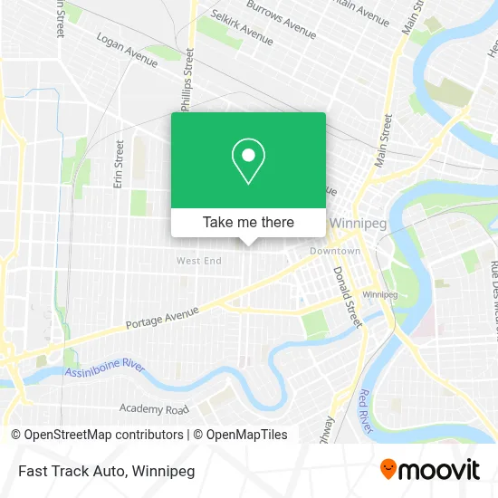Fast Track Auto map