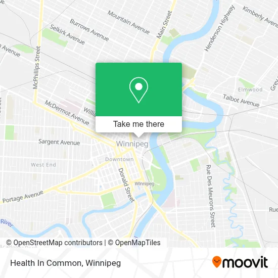 Health In Common map