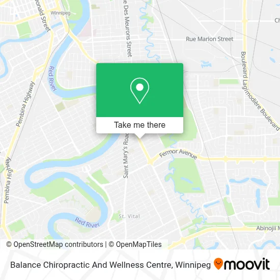 Balance Chiropractic And Wellness Centre map