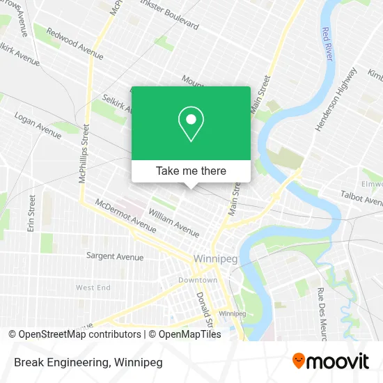 Break Engineering map