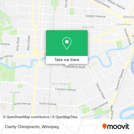 Clarity Chiropractic map