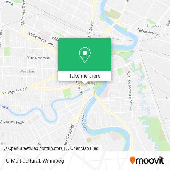 U Multicultural map