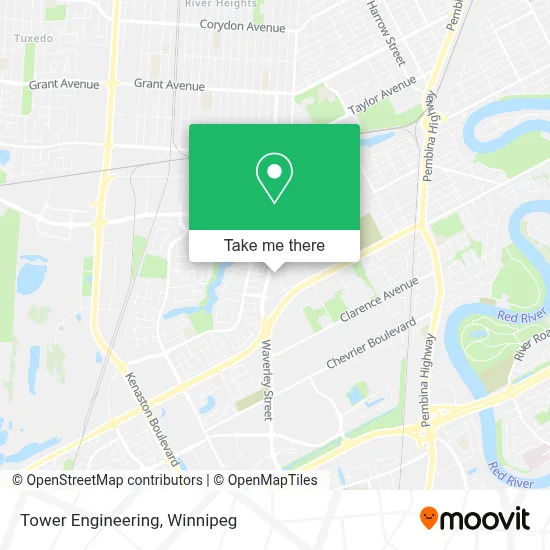Tower Engineering map