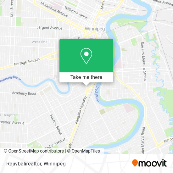 Rajivbalirealtor map