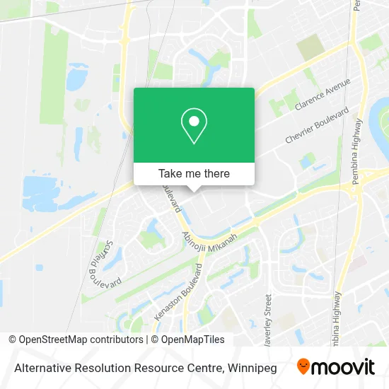 Alternative Resolution Resource Centre map