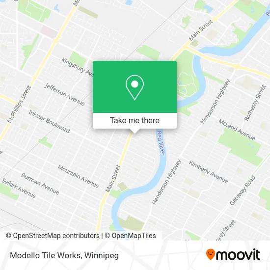 Modello Tile Works map