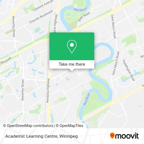 Academic Learning Centre map