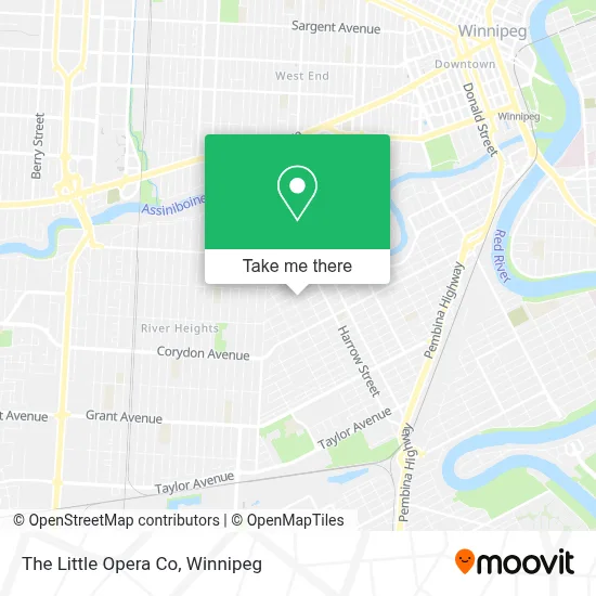 The Little Opera Co map