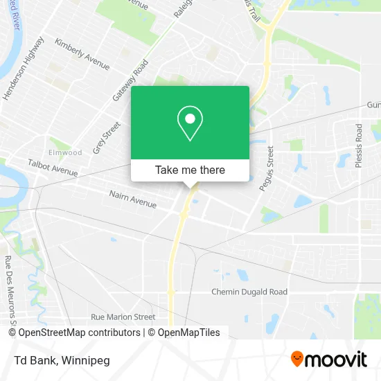 Td Bank map