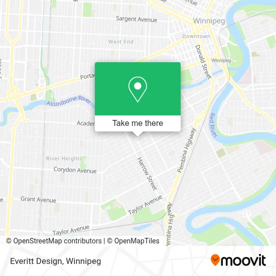 Everitt Design map