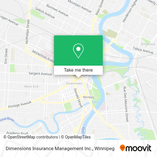 Dimensions Insurance Management Inc. map
