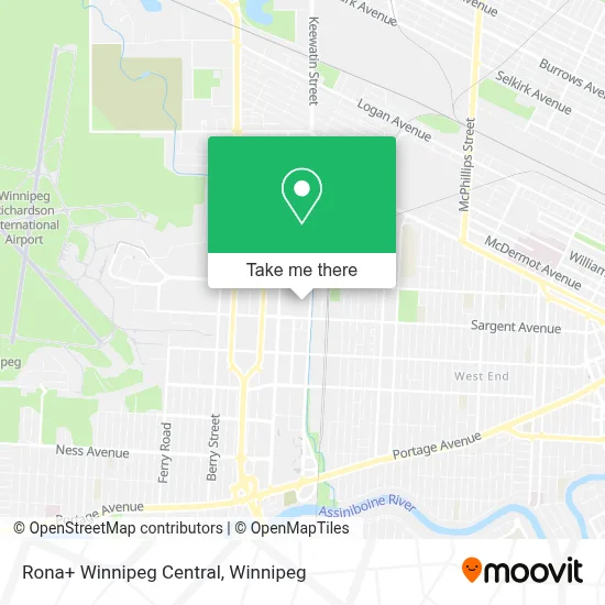 Rona+ Winnipeg Central plan