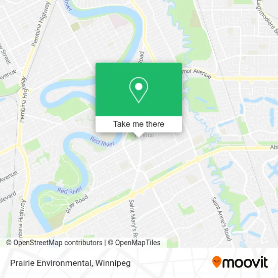 Prairie Environmental map