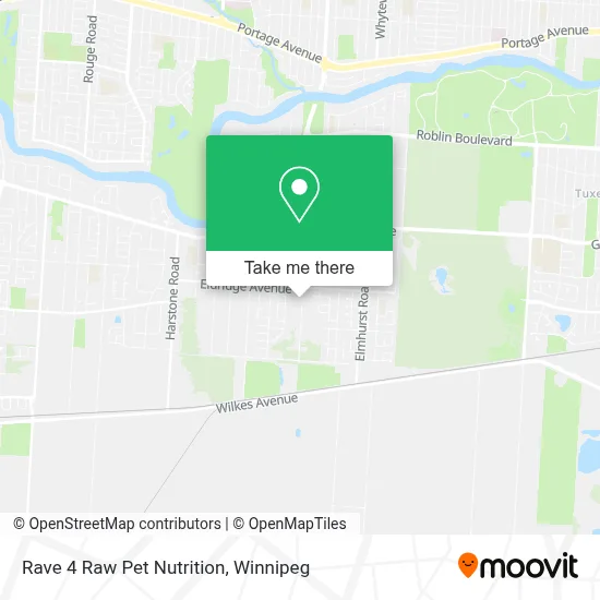 Rave 4 Raw Pet Nutrition map