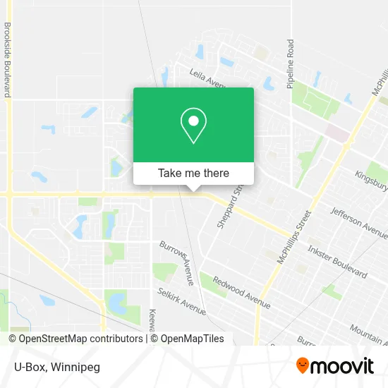 U-Box map