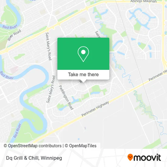 Dq Grill & Chill map