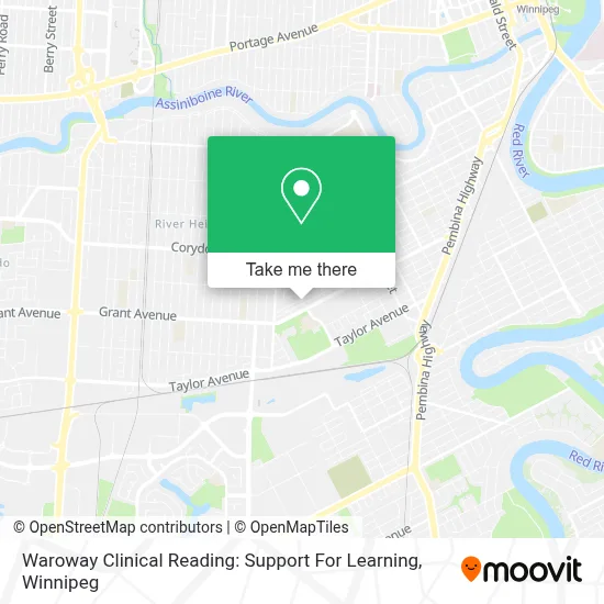 Waroway Clinical Reading: Support For Learning map