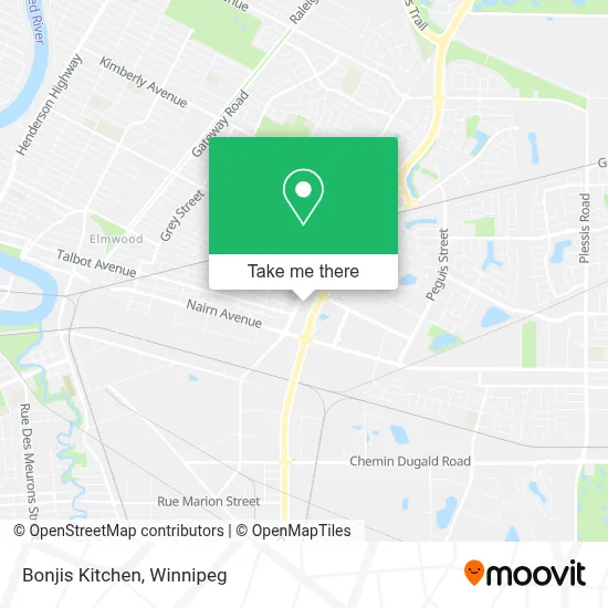 Bonjis Kitchen map