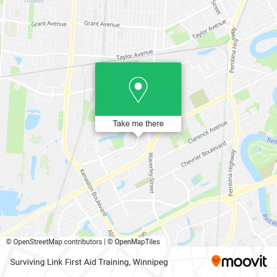 Surviving Link First Aid Training map