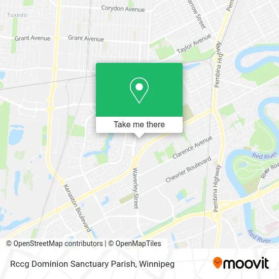 Rccg Dominion Sanctuary Parish map