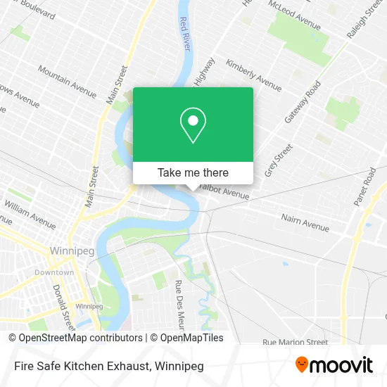 Fire Safe Kitchen Exhaust map