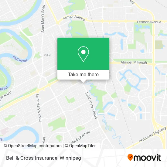 Bell & Cross Insurance map