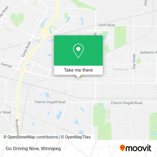 Go Driving Now map
