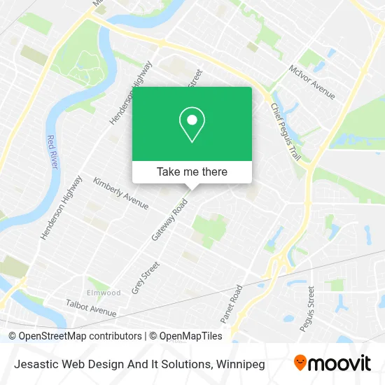 Jesastic Web Design And It Solutions map