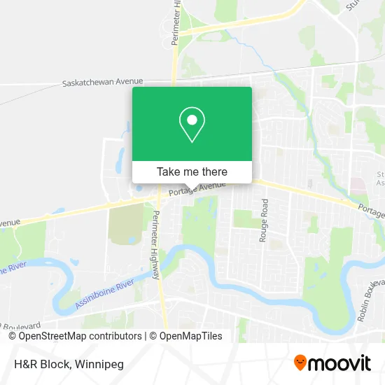 H&R Block map