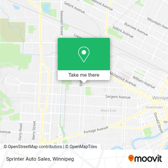 Sprinter Auto Sales map