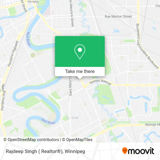 Rajdeep Singh ( Realtor®) map