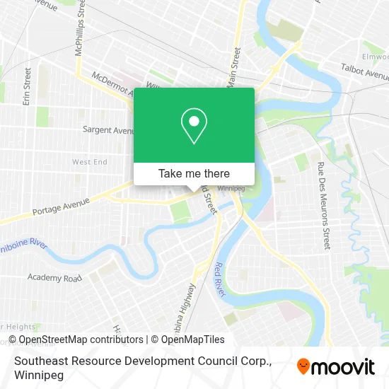 Southeast Resource Development Council Corp. map