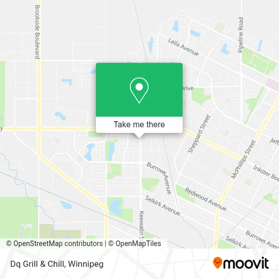 Dq Grill & Chill map