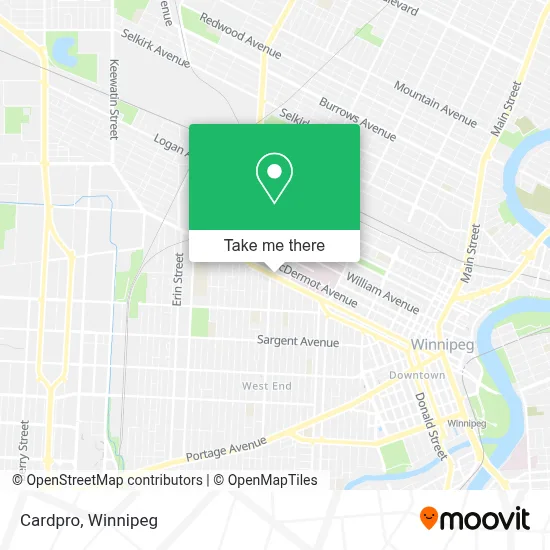 Cardpro map
