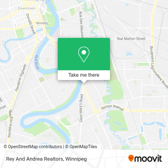 Rey And Andrea Realtors map
