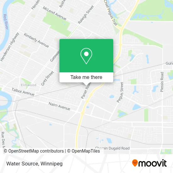 Water Source map
