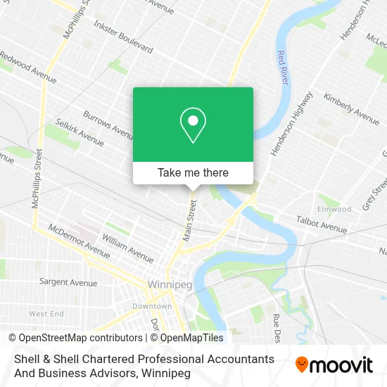 Shell & Shell Chartered Professional Accountants And Business Advisors map