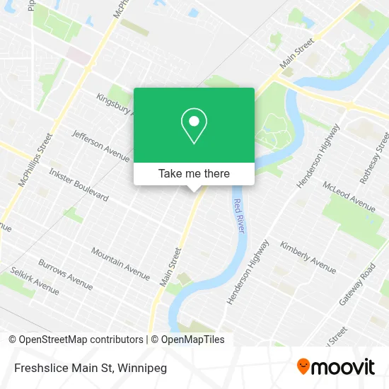 Freshslice Main St map