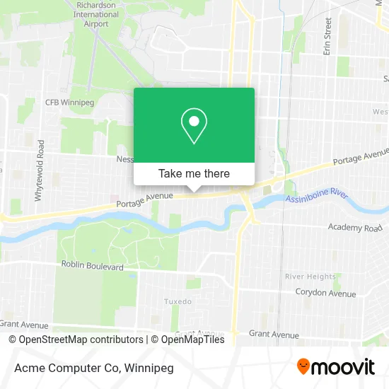 Acme Computer Co map
