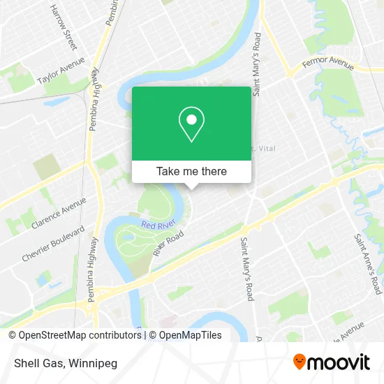 Shell Gas map