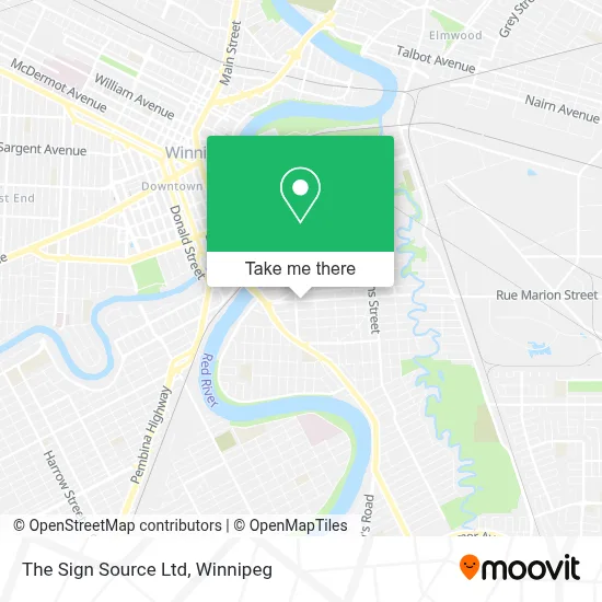 The Sign Source Ltd map