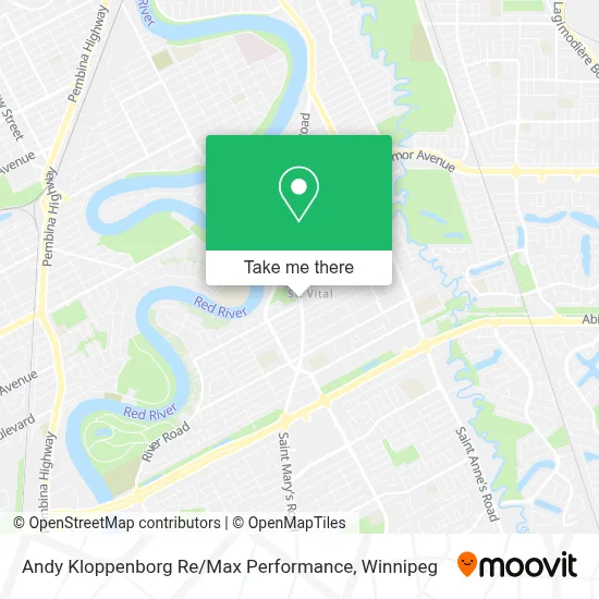 Andy Kloppenborg Re / Max Performance map