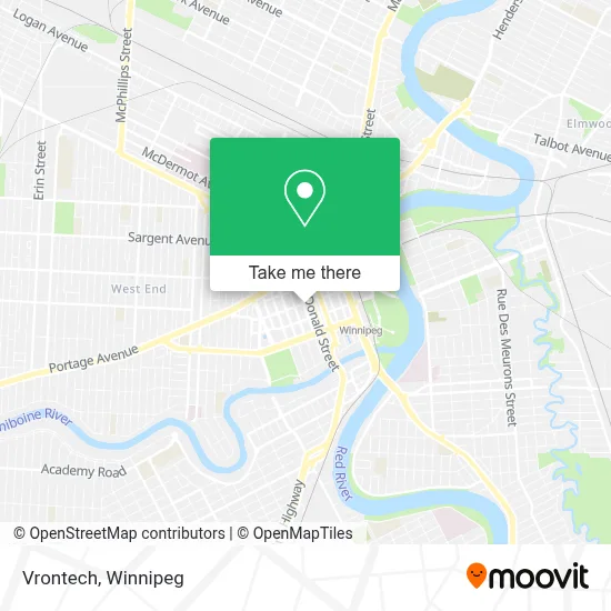Vrontech map