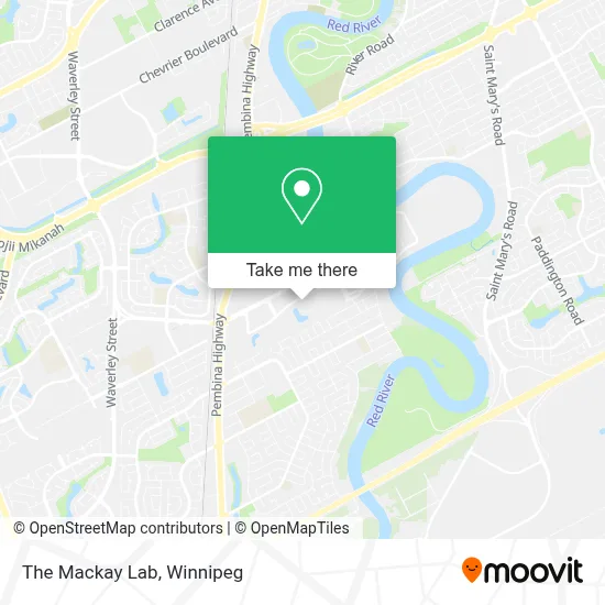 The Mackay Lab map