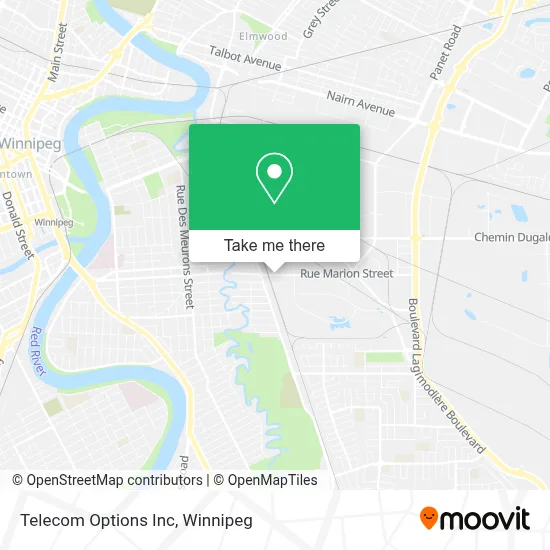 Telecom Options Inc map