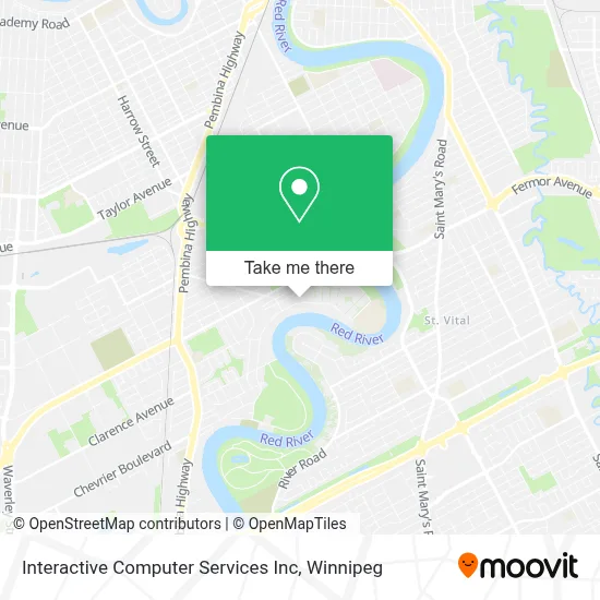 Interactive Computer Services Inc map
