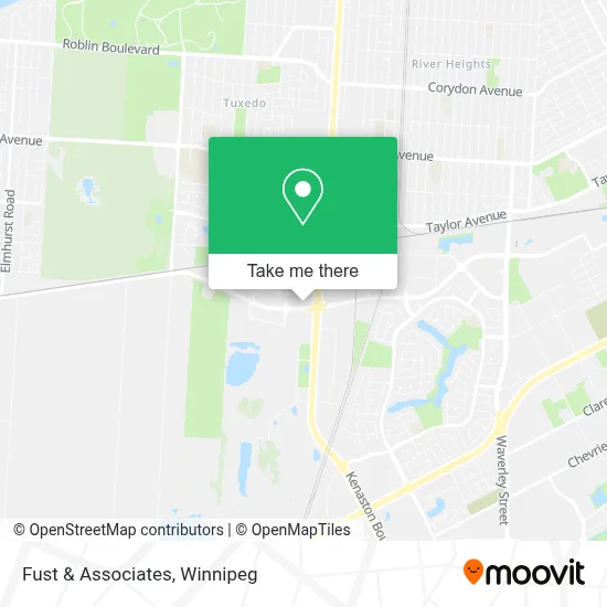Fust & Associates map